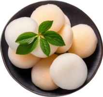 Image of Delicious-looking Mochi. AI-Generated. png