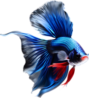 uma pintura do uma betta peixe. gerado por ai. png