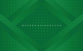 Modern green vector background. Geometric background design