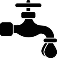 faucet glyph icon design style vector