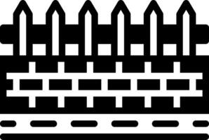 solid icon for boundary vector