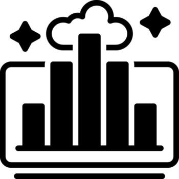 solid icon for higher vector