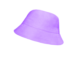 púrpura Cubeta sombrero aislado png transparente