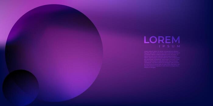 abstract violet background with circles vector