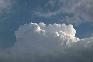 Cylinder Clouds in the Sky photo