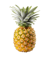 pineapple isolated on transparent background. PNG file, cut out. AI Generated