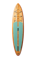 Surfboard isolated on transparent background. PNG file, cut out. AI Generated