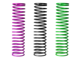 automotive suspension springs, transparent background png