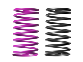 automotive suspension springs, transparent background png