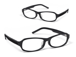 schwarz Auge Gläser, transparent Hintergrund png