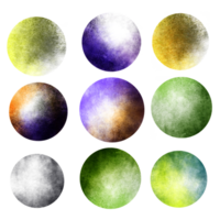 mooi kosmisch buitenste ruimte waterverf achtergrond concept png