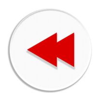 play previous icon symbol circle png