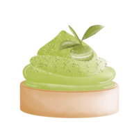 verde té postres png