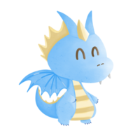 blue dragon to cute png