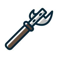 Can Opener Vector Thick Line Filled Dark Colors Icons For Personal And Commercial Use.