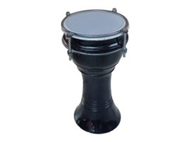 mini black darbuka traditional Egyptian musical instruments png