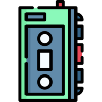 walkman icono diseño png