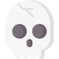 diseño de icono de calavera png