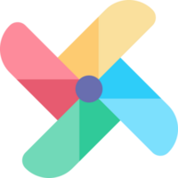 pinwheel icon design png