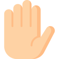 diseño de icono de mano png