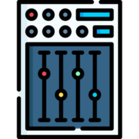 music equalizer icon design png