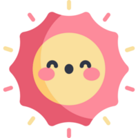 diseño de icono de sol png