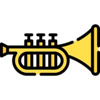 trumpet icon design png