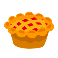 Pie Baking for Thanksgiving png