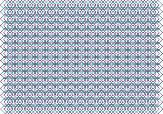pattern Abstract Background with Interlocking Triangles in Vivid Colors