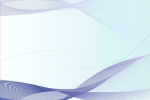 Abstract motion wave blue gradient line background Vector. vector