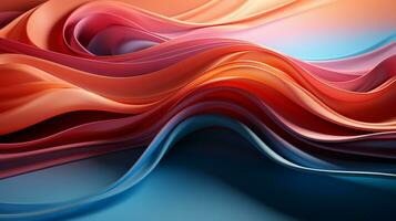 The Art of Colorful Abstract Background Design ai generative photo