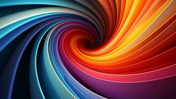 The Art of Colorful Abstract Background Design AI generative photo