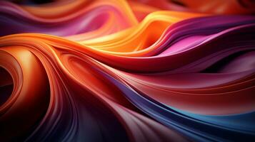 The Art of Colorful Abstract Background Design Ai generative photo