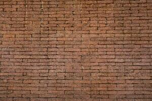 Picture of brick wall background. photo