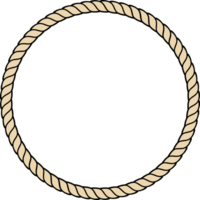 touw ronde PNG illustratie