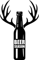 Beer Season PNG Illustration