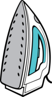 Steam Iron PNG Illustration