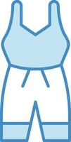 jumpsuit vector design . eps