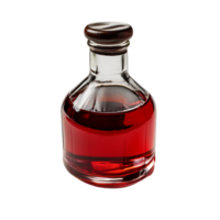 3D Render Liquid Bottle ,ai generative png