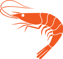 Shrimp Icon PNG Illustration