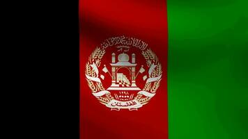 Afghanistan Flagge winken video