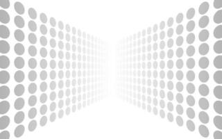 Abstract background made of halftone dots in white and gray colors. Modern background for text. vector