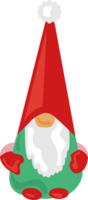 cute winter gnome png