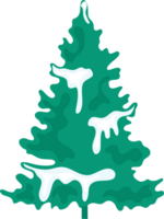 carino inverno albero png