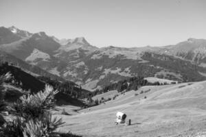 Autumn time in switzerland photo