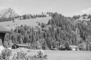 otoño hora en Suiza foto