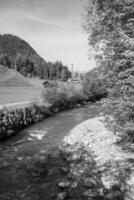 otoño hora en Suiza foto