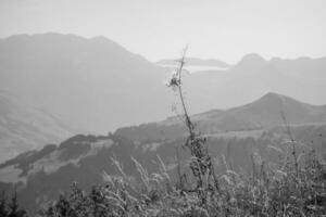 otoño hora en Suiza foto