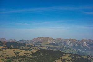 otoño hora en Suiza foto