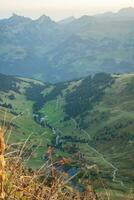 otoño hora en Suiza foto